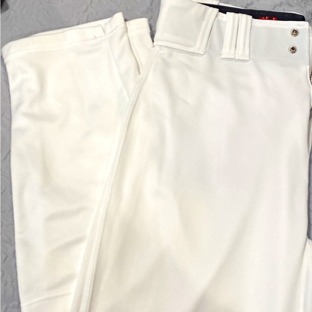 Mens white Medium baseball pants - Like New